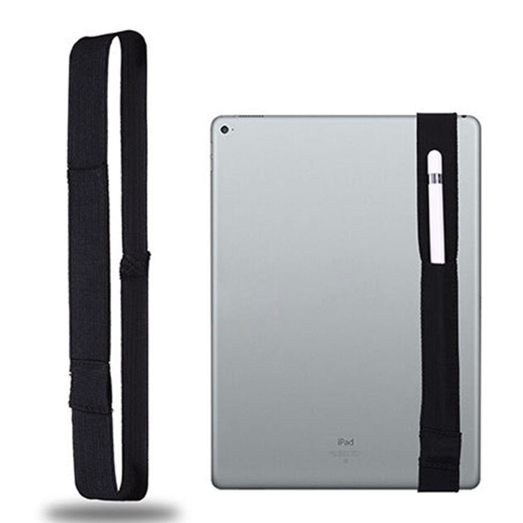 For Apple Pencil / iPad 9.7 inch General High Elastic Band Apple Pencil Band Protective Bag Black