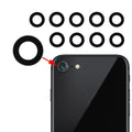 10 PCS Back Camera Lens for iPhone 8, For iPhone 8 (10PCS) For iPhone 8 (10PCS)