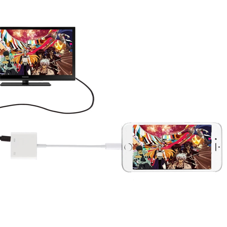 8 Pin to AV HDMI / HDTV TV Digital Cable Adapter Default Title