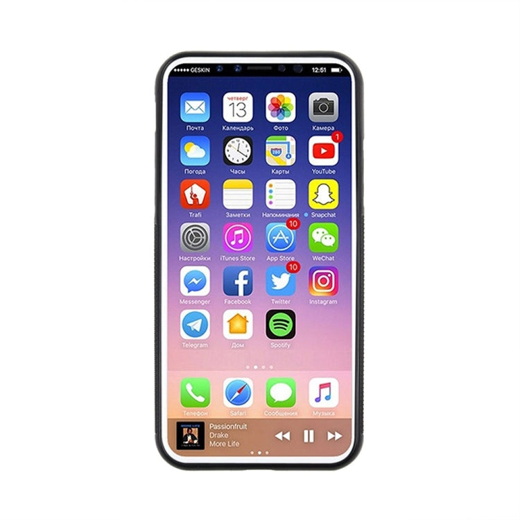 Case – For iPhone X / XS TPU + PC Anti-Gravity Dropproof Protective Back Cover...