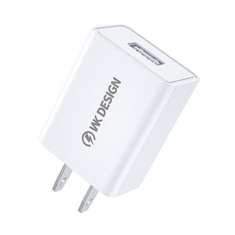 WK WP-U118 10W Single USB Port Travel Charger Power Adapter, US Plug, WP-U118 US Plug WP-U118 US Plug