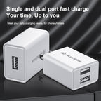 WK WP-U118 10W Single USB Port Travel Charger Power Adapter, US Plug, WP-U118 US Plug