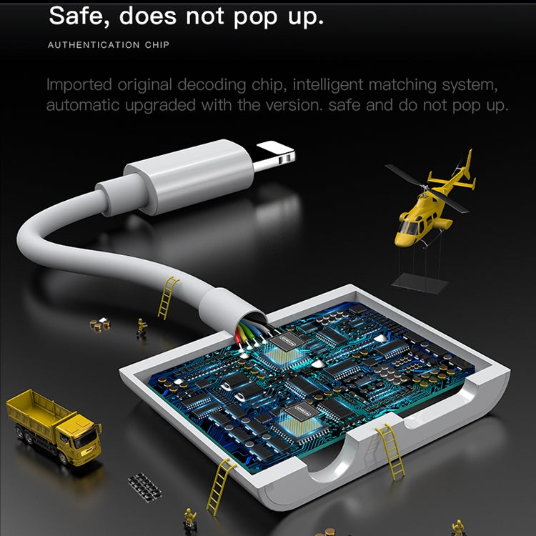 S-Y104 Adapter – Ben Series Apple 3.5+Lightning Adapter, Length: 1.2m