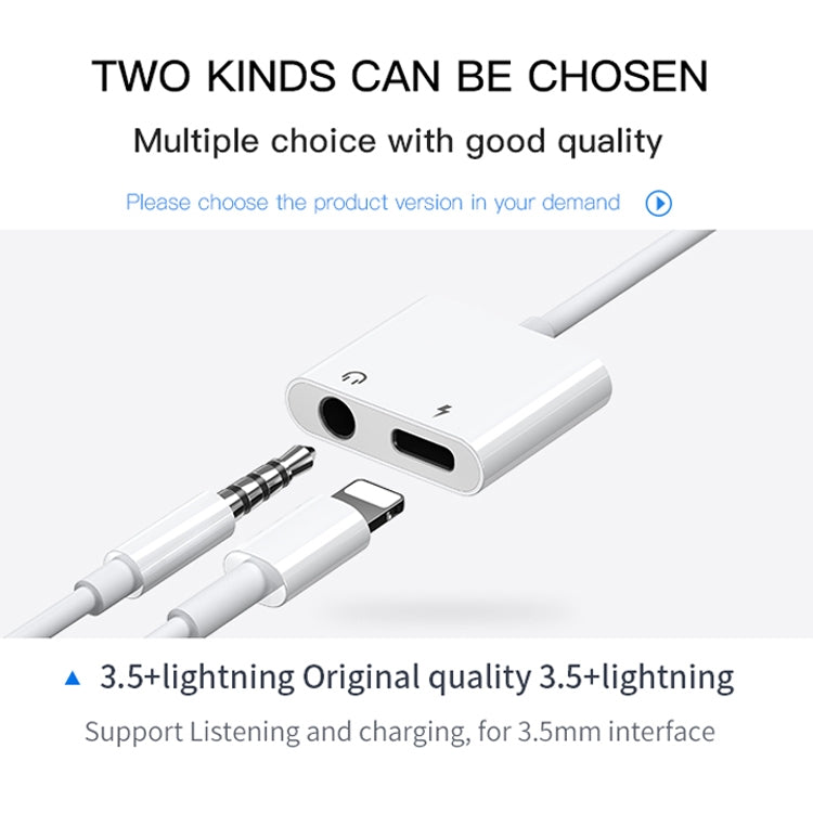 S-Y104 Adapter – Ben Series Apple 3.5+Lightning Adapter, Length: 1.2m