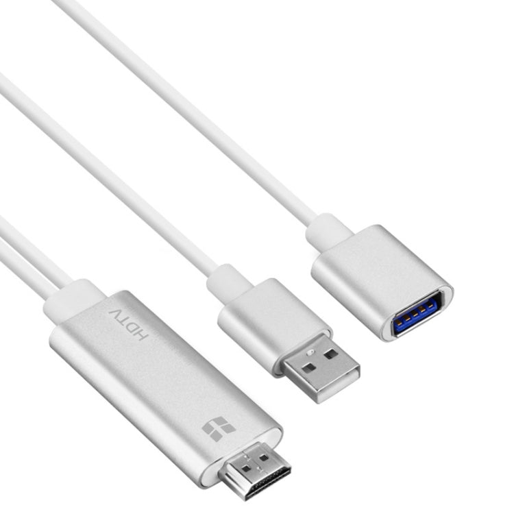 Onten 7562 USB Female to HDMI Phone to HDTV Adapter Cable for iPhone /...