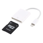 NK105 Card Reader – 8 Pin to SD Card Camera Reader Adapter, Compatible with IOS 9.1 and... NK105