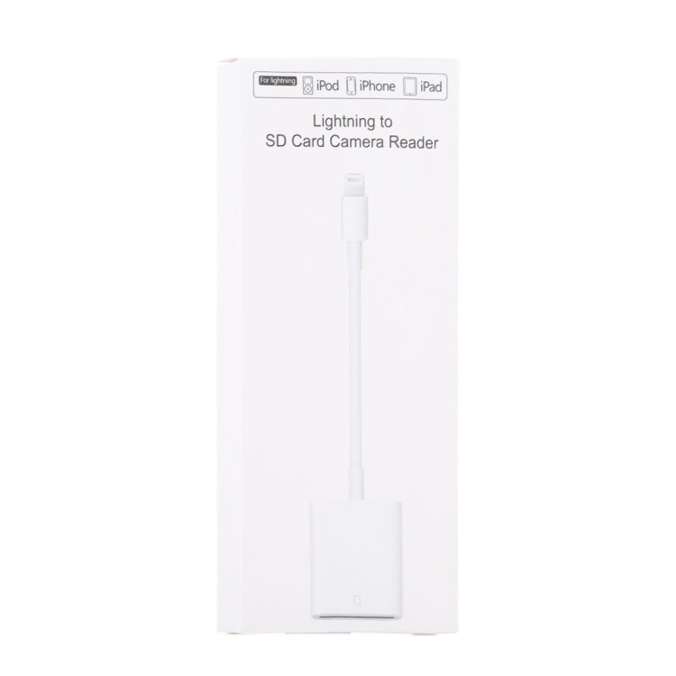 NK105 Card Reader – 8 Pin to SD Card Camera Reader Adapter, Compatible with IOS 9.1 and...