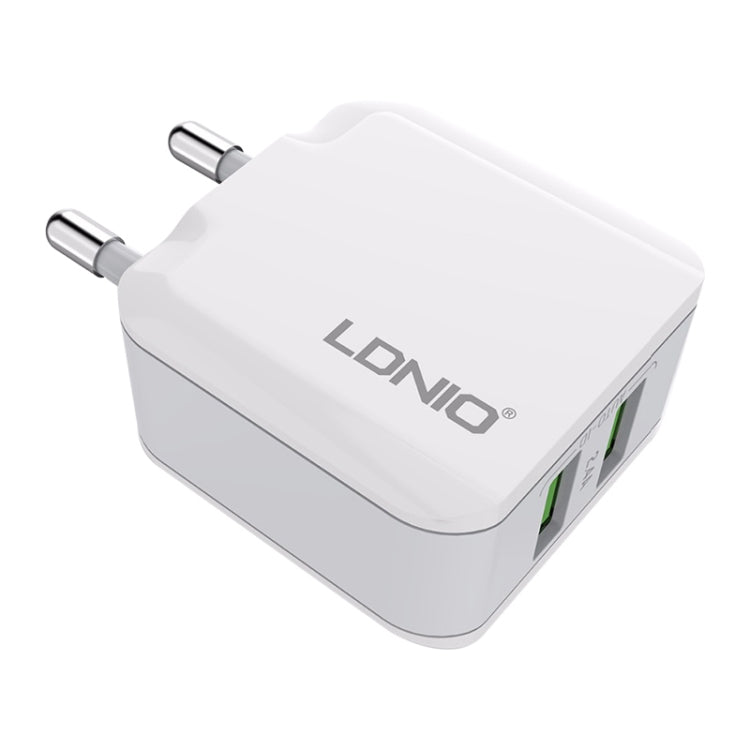 LDNIO Data Cable – A2201 2.4A Dual USB Charging Head Travel Direct Charge Mobile Phone...