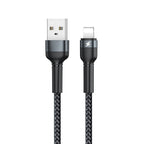 RC-124i Data Cable – Fast Charging 8 Pin Black