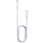AWEI CL-68 3A Type-C / USB-C to 8 Pin PD Fast Charging Data Cable, Length: 1m Default Title