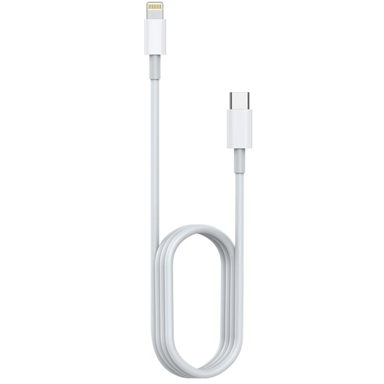 AWEI CL-68 3A Type-C / USB-C to 8 Pin PD Fast Charging Data Cable, Length: 1m Default Title