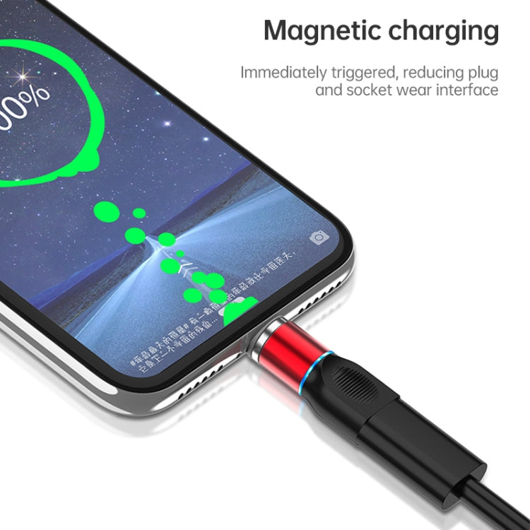 4 in 1 3A 8 Pin & USB-C / Type-C & Micro USB Zinc Alloy Magnetic Charging Head + USB-C / Type-C Magnetic Charging Adapter Set, USB-C / Type-C – Magnetic, Data Transmission
