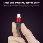 4 in 1 3A 8 Pin & USB-C / Type-C & Micro USB Zinc Alloy Magnetic Charging Head + USB-C / Type-C Magnetic Charging Adapter Set, USB-C / Type-C – Magnetic, Data Transmission