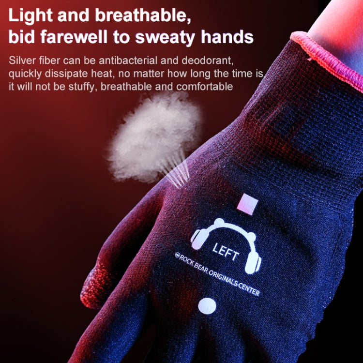 i28 Accessory – Super Conductive Silver Fiber Anti-sweat Sensitive Touch Gaming Gloves