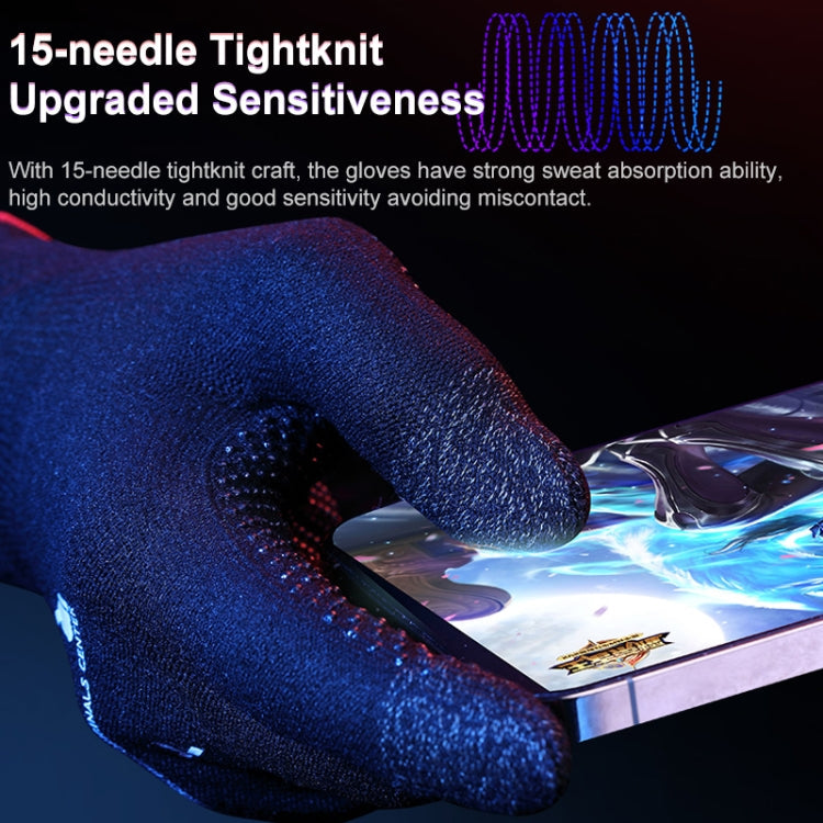 i28 Accessory – Super Conductive Silver Fiber Anti-sweat Sensitive Touch Gaming Gloves