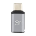 USB-C Adapter – / Type-C Male to 8 Pin Female Charging Adapter, Support Data...