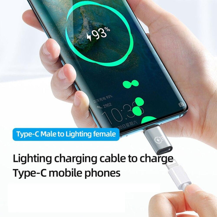 USB-C Adapter – / Type-C Male to 8 Pin Female Charging Adapter, Support Data...
