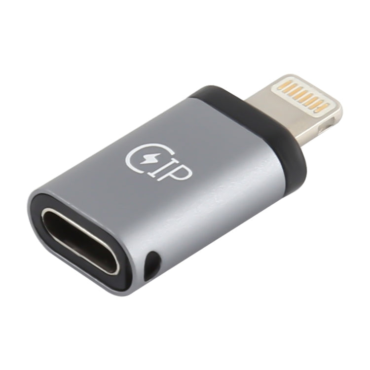 8 Pin Male to USB-C / Type-C Female Charging Adapter, Support Data...