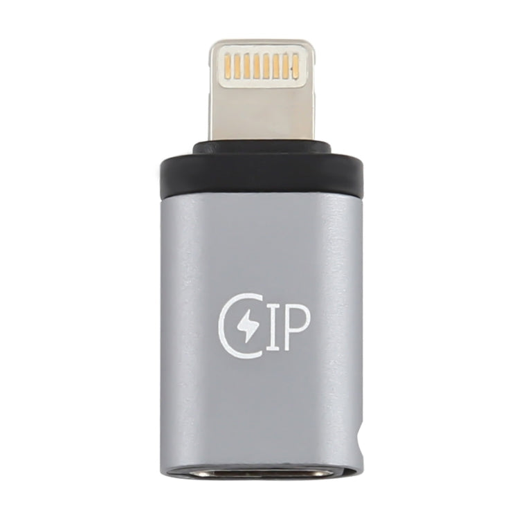 8 Pin Male to USB-C / Type-C Female Charging Adapter, Support Data...