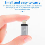 8 Pin Male to USB-C / Type-C Female Charging Adapter, Support Data...