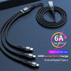 ADC-138 Data Cable – Fast Charging, Braided Nylon