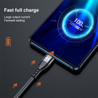 ADC-138 Data Cable – Fast Charging, Braided Nylon
