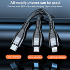 ADC-138 Data Cable – Fast Charging, Braided Nylon