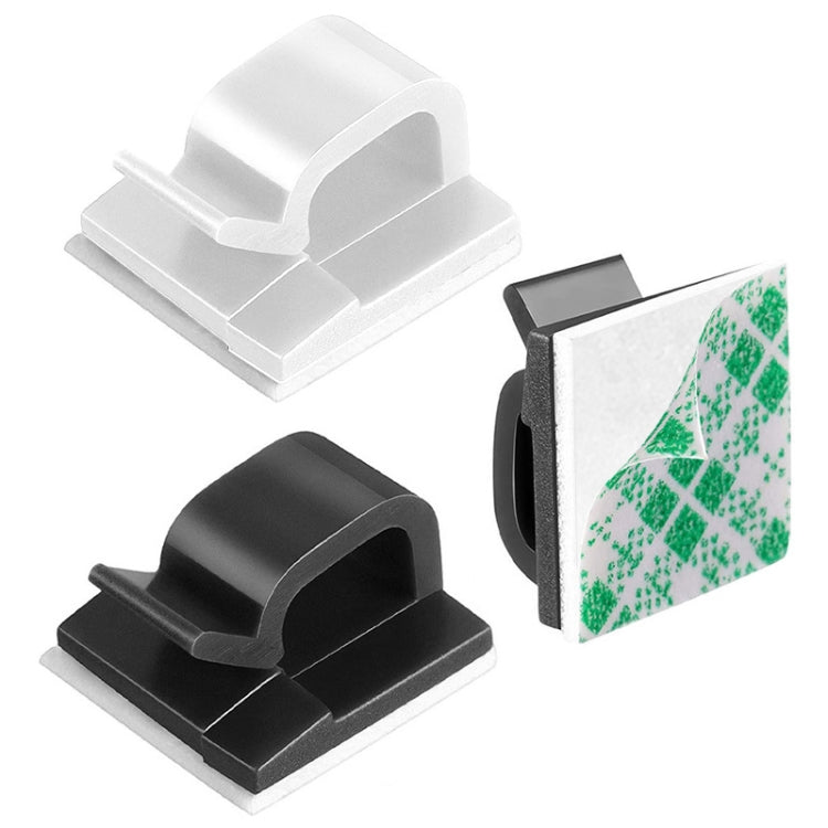 HG2392 Data Cable – 100 PCS Desktop Data Cable Organizer Fixing Clip, Gum Type: Green and...
