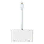 4 in 1 8 Pin to Dual USB + 3.5mm AUX + HDMI OTG Audio Digital AV Adapter – TPU