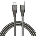 ADC-009 Data Cable – Fast Charging USB-C Type-C to 8 Pin Gun Metal