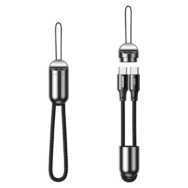 RC-140a Thor Series 65W USB-C / Type-C to USB-C / Type-C Portable Lanyard Data Cable, Cable Length: 1.2m, USB-C / Type-C to USB-C / Type-C – Lanyard, Fast Charging