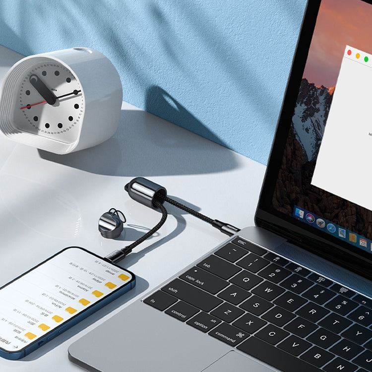RC-140a Thor Series 65W USB-C / Type-C to USB-C / Type-C Portable Lanyard Data Cable, Cable Length: 1.2m, USB-C / Type-C to USB-C / Type-C – Lanyard, Fast Charging
