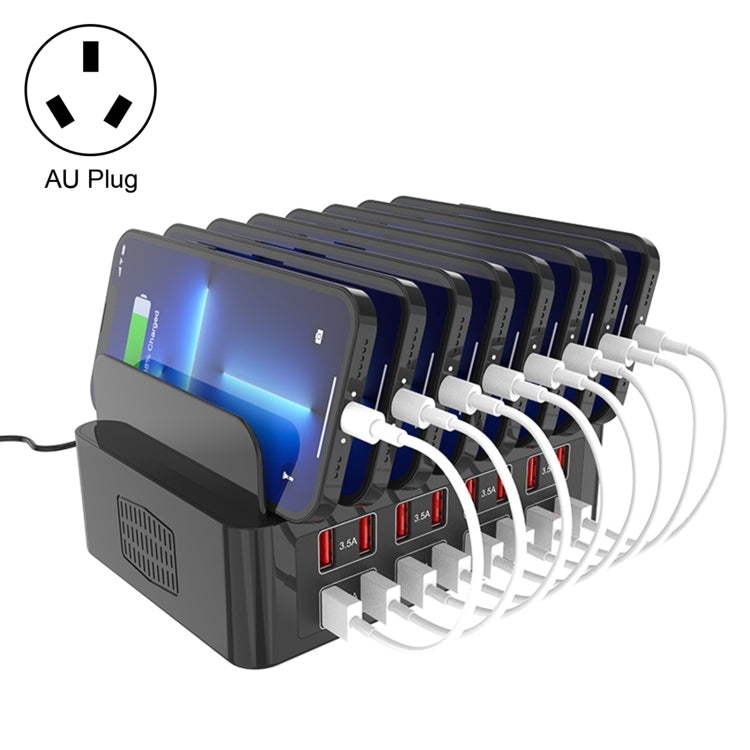 YFY-A55 150W 16 x USB Ports Smart Charging Station with Phone & Tablet Stand, US Plug, YFY-A55 YFY-A55 IP8G1265AU