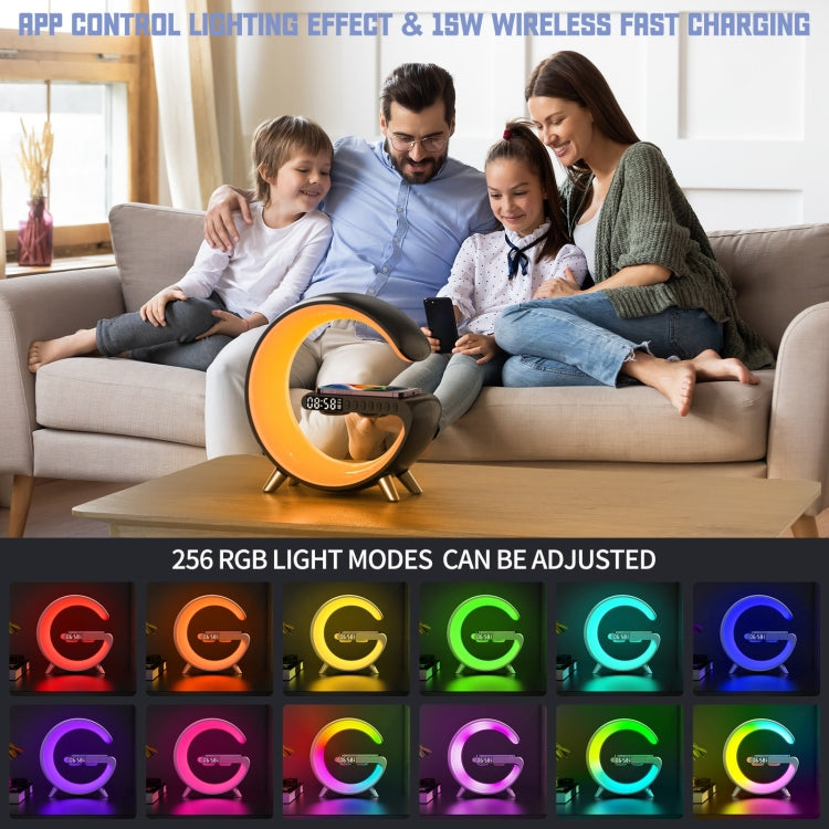 N69 Bluetooth Speaker – Smart Bluetooth Speaker Support Wireless Charger & Alarm Clock &...