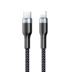 RC-009i Data Cable – Fast Charging Type-C to 8 Pin 20W Black