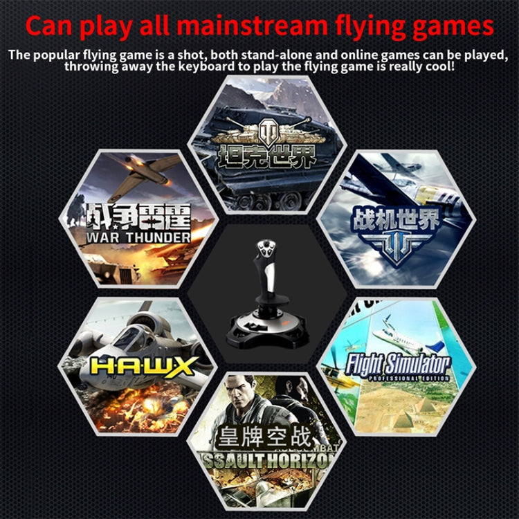 PXN PXN-2113 PC Game Imitate Flight Controller Flying Rocker, PXN PXN-2113 – Durable Build, Easy to Use