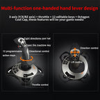 PXN PXN-2113 PC Game Imitate Flight Controller Flying Rocker, PXN PXN-2113 – Durable Build, Easy to Use