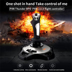 PXN PXN-2113 PC Game Imitate Flight Controller Flying Rocker, PXN PXN-2113 – Durable Build, Easy to Use
