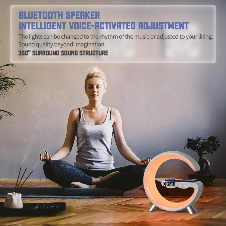 N69 Bluetooth Speaker – Smart Bluetooth Speaker Support Wireless Charger & Alarm Clock &... #2