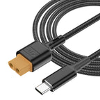 USB-C / Type-C to XT60 Data Cable, Length: 50cm, 50cm 50cm