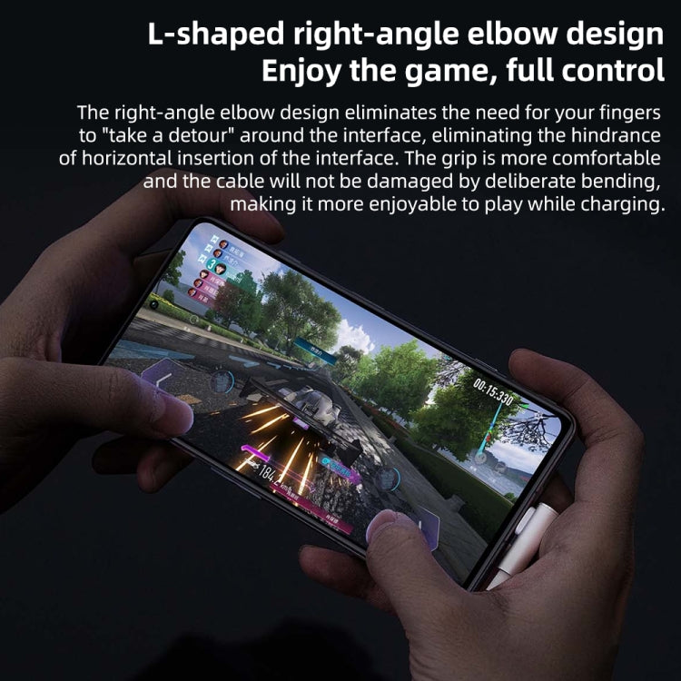 Original Xiaomi 6A USB to USB-C / Type-C 90 Degree Elbow Fast Charging Data Cable, Length: 1.5m, 6A, Length: 1.5m – Fast Charging, Aluminum Alloy, Data Transmission