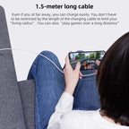 Original Xiaomi 6A USB to USB-C / Type-C 90 Degree Elbow Fast Charging Data Cable, Length: 1.5m, 6A, Length: 1.5m – Fast Charging, Aluminum Alloy, Data Transmission