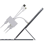 Card Reader – 5 in 1 8 Pin + Type-C / USB-C + USB + TF Card + SD Card Multi-function...