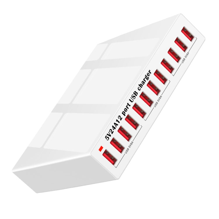 WLX-X6 120W 12 In 1 Multi-function Smart USB Charging Station Default Title