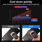 MB-F3 Accessory – Mobile Phone Live Broadcast Gaming Semiconductor Radiator Back Clamp...