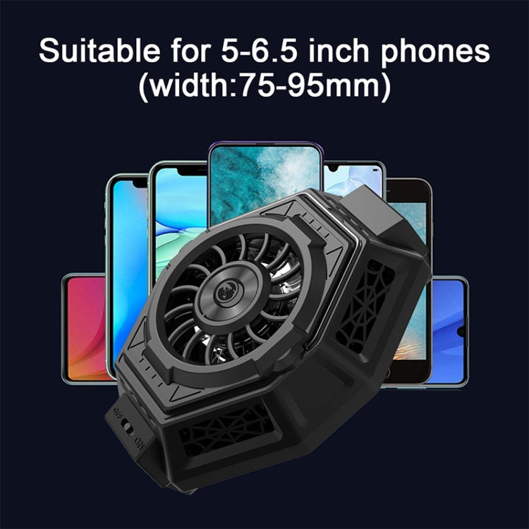 MB-F3 Accessory – Mobile Phone Live Broadcast Gaming Semiconductor Radiator Back Clamp...