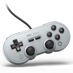 8Bitdo SN30 PRO USB Wired Gamepad Joystick for Swith / Steam / PC, SN30 PRO Wired(Grey) SN30 PRO Wired(Grey)