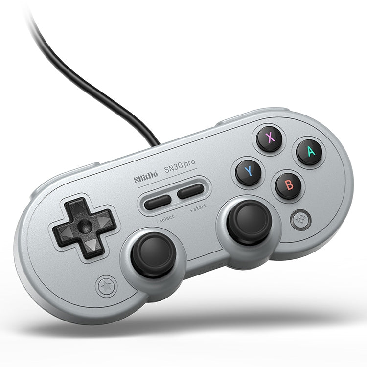 8Bitdo SN30 PRO USB Wired Gamepad Joystick for Swith / Steam / PC, SN30 PRO Wired(Grey) SN30 PRO Wired(Grey)