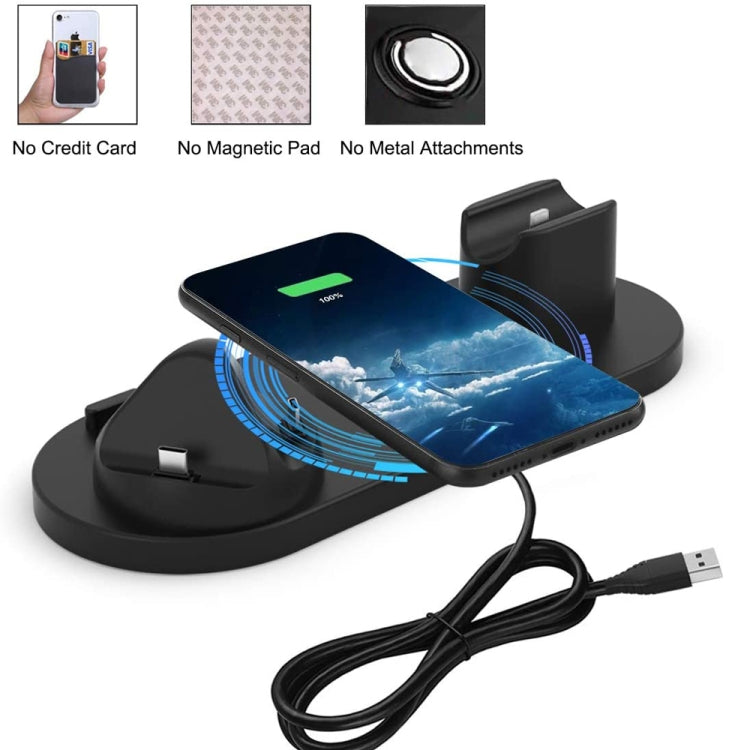 HQ-UD15-upgraded 6 in 1 Wireless Charger For iPhone, Apple Watch,...