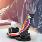 HQ-UD15-upgraded 6 in 1 Wireless Charger For iPhone, Apple Watch,...